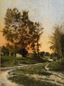 Weg zum Dorf