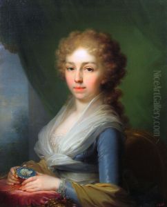 Portrait of Empress Elisabeth Alexeievna of Russia