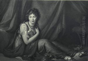 Portrait of Maria Lubomirska (1773-1810) by Elisabeth Louise Vigee Le Brun