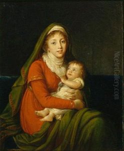 Portrait of Sophia Vladimirovna Stroganova (Golitsyna) by Elisabeth Louise Vigee Le Brun