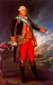 Retrato del capitan general Ventura Caro y Maza de Linaza by Vicente Lopez Portana