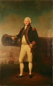 Portrait of Admiral Sir Peter Parker showing him facing slightly to the left by Lemuel-Francis Abbott