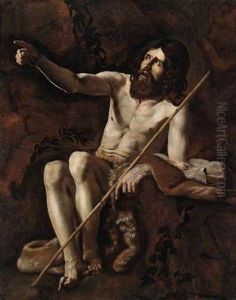 Johannes Dertaufer; San Giovanni Battista by Giovanni Battista Caracciolo