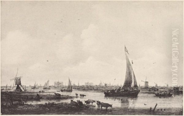 View of Leiden from the North - view 1