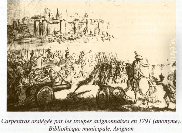 Siege de Carpentras (1791) - view 1