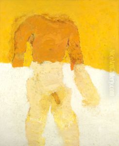 Naked man by Otakar Slavik