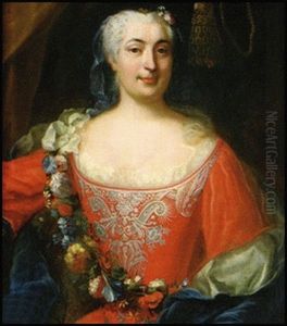 Portrait ofHedvig Taube(1714-1744) by Martin Van Meytens