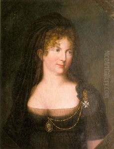Portrait ofMaria Feodorovna (Sophie Dorothea of Wurttemberg)(1759-1828) by Gerhard von Kugelgen