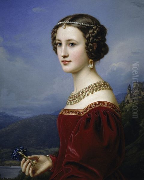 Portrait of Cornelia Vetterlein (1811-1862) - view 1
