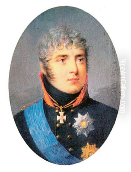 Portrait of Valerian Zubov - view 1