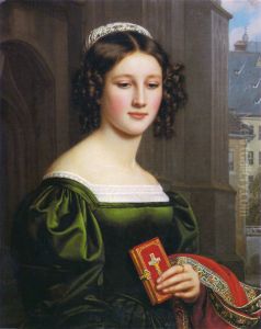 Portrait ofAnna Hillmayer(1812-1847) by Joseph Karl Stieler