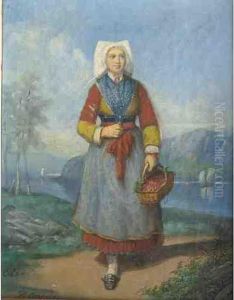Homme Et Femme De Plougastel by Louis Caradec