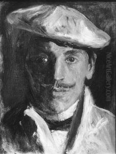Self-portrait by Harald Oscar Sohlberg