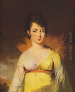 Martina von Schwerin, nee Torngren (1789-1875). by Carl Frederik von Breda