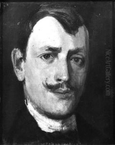 Self-portrait by Harald Oscar Sohlberg