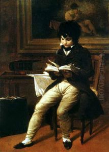 Portrait of Felix-Emile Taunay by Nicolas-Antoine Taunay