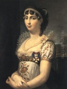 Portrait ofAugusta of Bavaria(1788-1851), Duchess of Leuchtenberg.