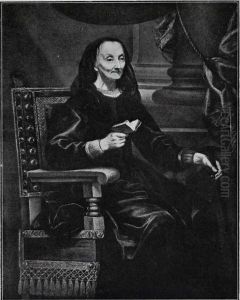 Portrait of a seated woman aged about eighty by unknown