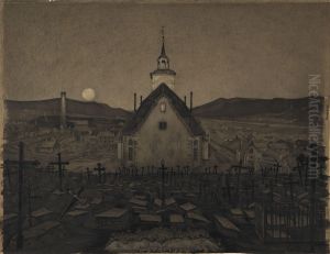 Night by Harald Oscar Sohlberg