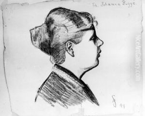 Johanna Bugge Berge by Harald Oscar Sohlberg
