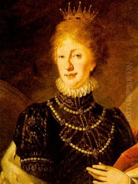 Maria Theresia of Naples-Sicily (1772-1807), 2. wife of Empereor Franz II of Holy Roman Empire (Franz I of Austria) - view 1