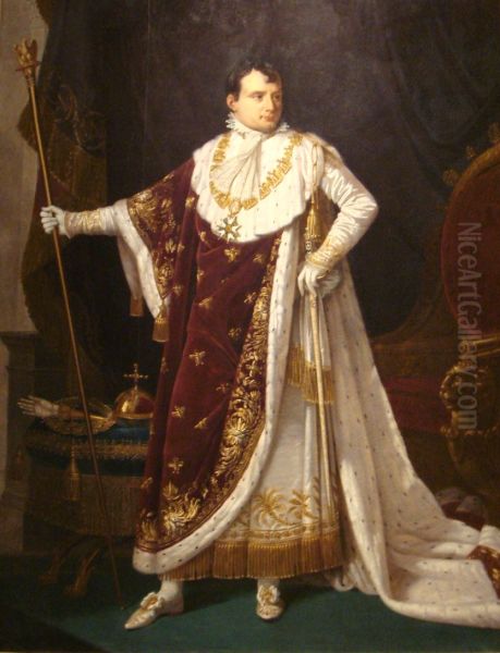 Napoleon I in coronation costume - view 1