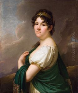 Portrait of Ludwika Kossakowska by Johann Baptist von Lampi the Elder