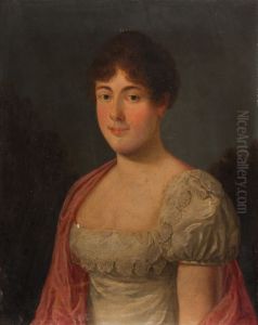 Bildnis Cecile von Sturler geb. von Mutach (1792-1868), Gattin des Friedrich Rudolf von Sturler.