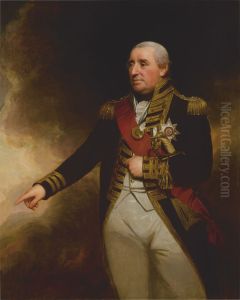 Portrait of Admiral Sir John Thomas Duckworth, 1st Baronet (1748-1817) by William Beechey