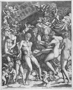 Mars Und Venus by Giovanni Jacopo Caraglio