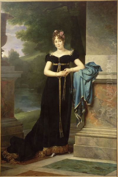 Portrait of countess Maria Walewska. - view 1