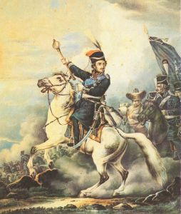 Portrait ofMatvei Platov(1747-1820) by Aleksander Orlowski