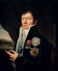 Portrait de Son Excellence le comte d'Arjuzon (1761-1851) by Louis-Andre-Gabriel Bouchet