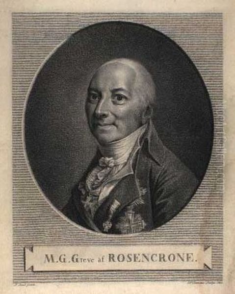 Portrait of Marcus Gerhard Rosencrone (1738-1811), count, Privy Council member, philanthropist, and Danish Prime Minister. - view 1