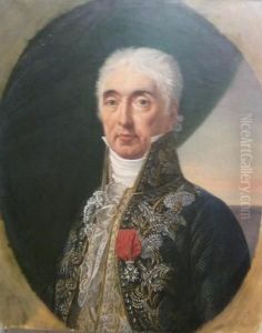 Portrait de d'Arthenay, depute du Calvados, en costume officiel by Robert Lefevre