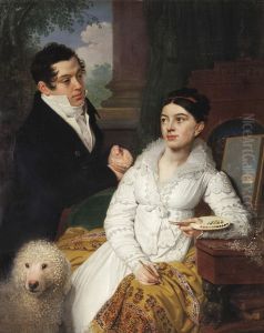 Portrait of A. G. and A. A. Lobanov-Rostovsky. Portrait of A. G. and A. A. Lobanov-Rostovsky.