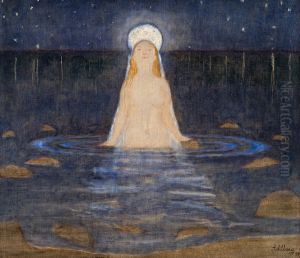 The Mermaid by Harald Oscar Sohlberg