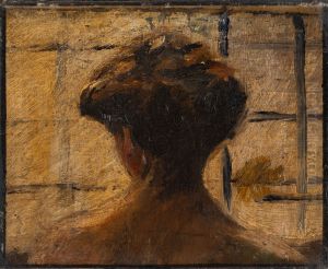 Studie zum Ruckenakt by Lovis (Franz Heinrich Louis) Corinth