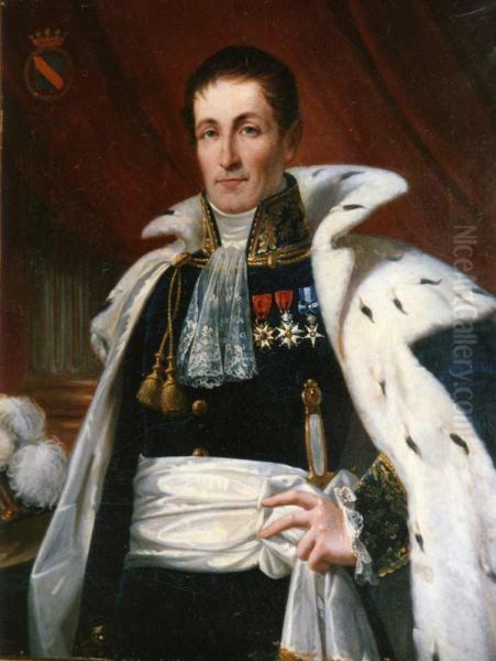Portrait de Louis de La Forest Divonne (1765-1838) en tenue de pair de France. - view 1