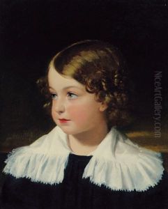 Knabenbildnis (Eduard Edler von Mosel) by Friedrich von Amerling