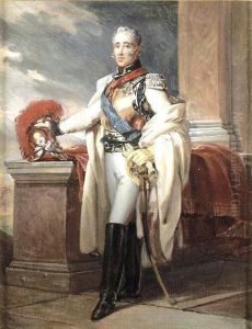 Charles-Philippe de France (1757-1836), comte d'Artois, en uniforme de colonel general des Carabiniers, vers 1815 (esquisse) by Francois Gerard