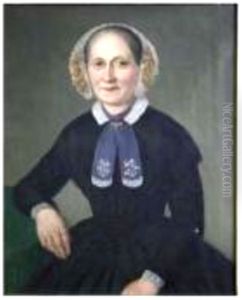 Cacilie Tellgmann (nee Bregazzi) by Ferdinand Tellgmann