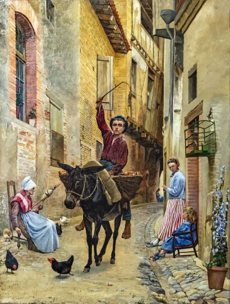 Lo camparoulaire- The mushroom picker - view 1