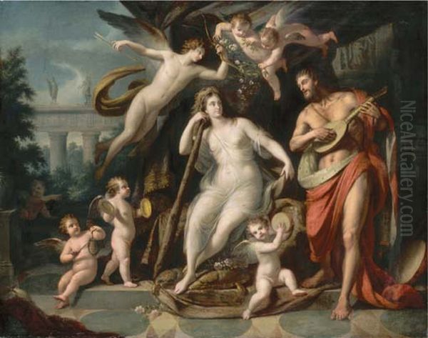 Hercules and Omphale - view 1