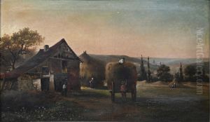 Bringing in the hay by Felix de Baerdemaeker