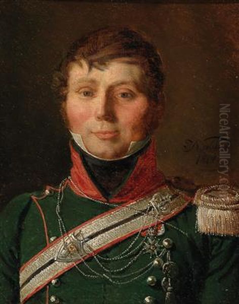 capitaine du 1er regiment des chasseurs-a-cheval - view 1