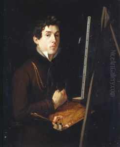Self-portrait by Felix Auvray