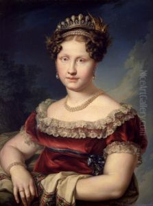 Luisa Carlota de Borbon-Dos Sicilias by Vicente Lopez Portana