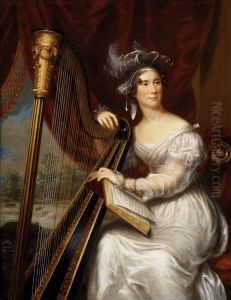 Portrait of Louisa Adams, wife of John Quincy Adams by Charles Bird King