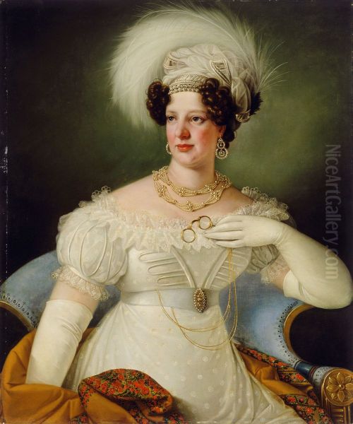 Portrait of Countess Cecilia of Auersperg - view 1